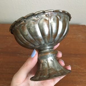 Farmhouse Rustic Metal Decorative Bowl